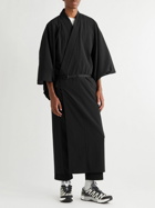 Snow Peak - Belted Voile Kimono Jacket - Black
