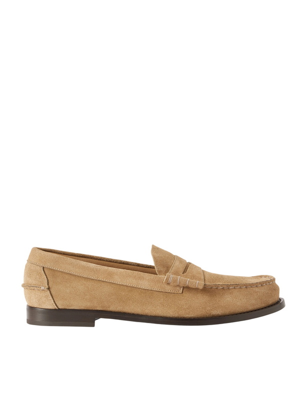 Photo: Church's - Rowley Suede Loafers - Neutrals