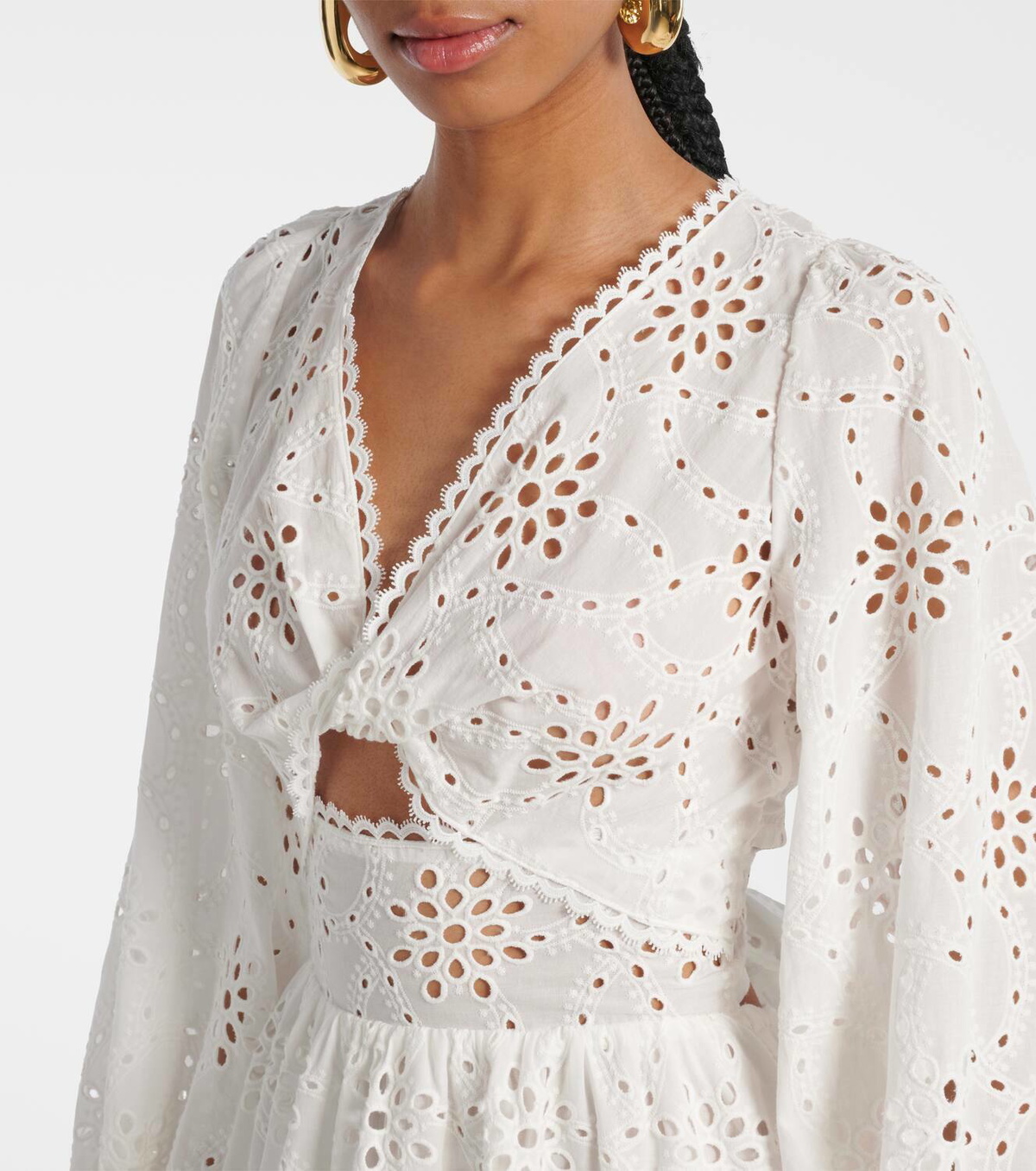 Alexandra Miro Mariah cotton minidress