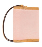 Moncler Genius - 1 Moncler JW Anderson logo leather-trimmed wallet