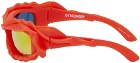 Ottolinger SSENSE Exclusive Red Twisted Sunglasses
