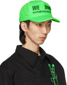 We11done Green Logo Trucker Cap