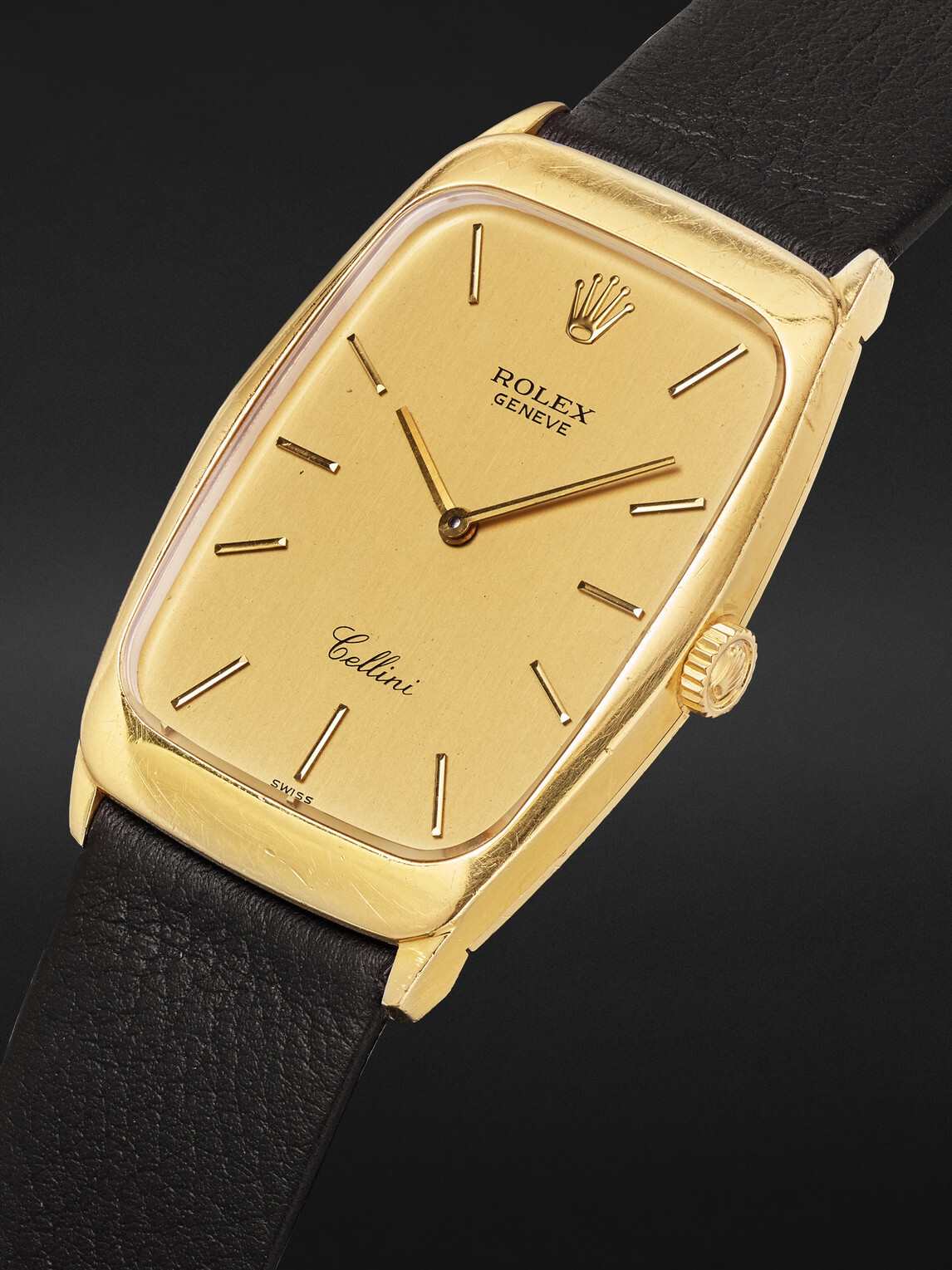 Stephanie Windsor - Rolex Vintage 1991 Cellini Hand-Wound 39mm 18-Karat Gold Watch, ref. 4136 (Fits up to 7.5'' wrist)