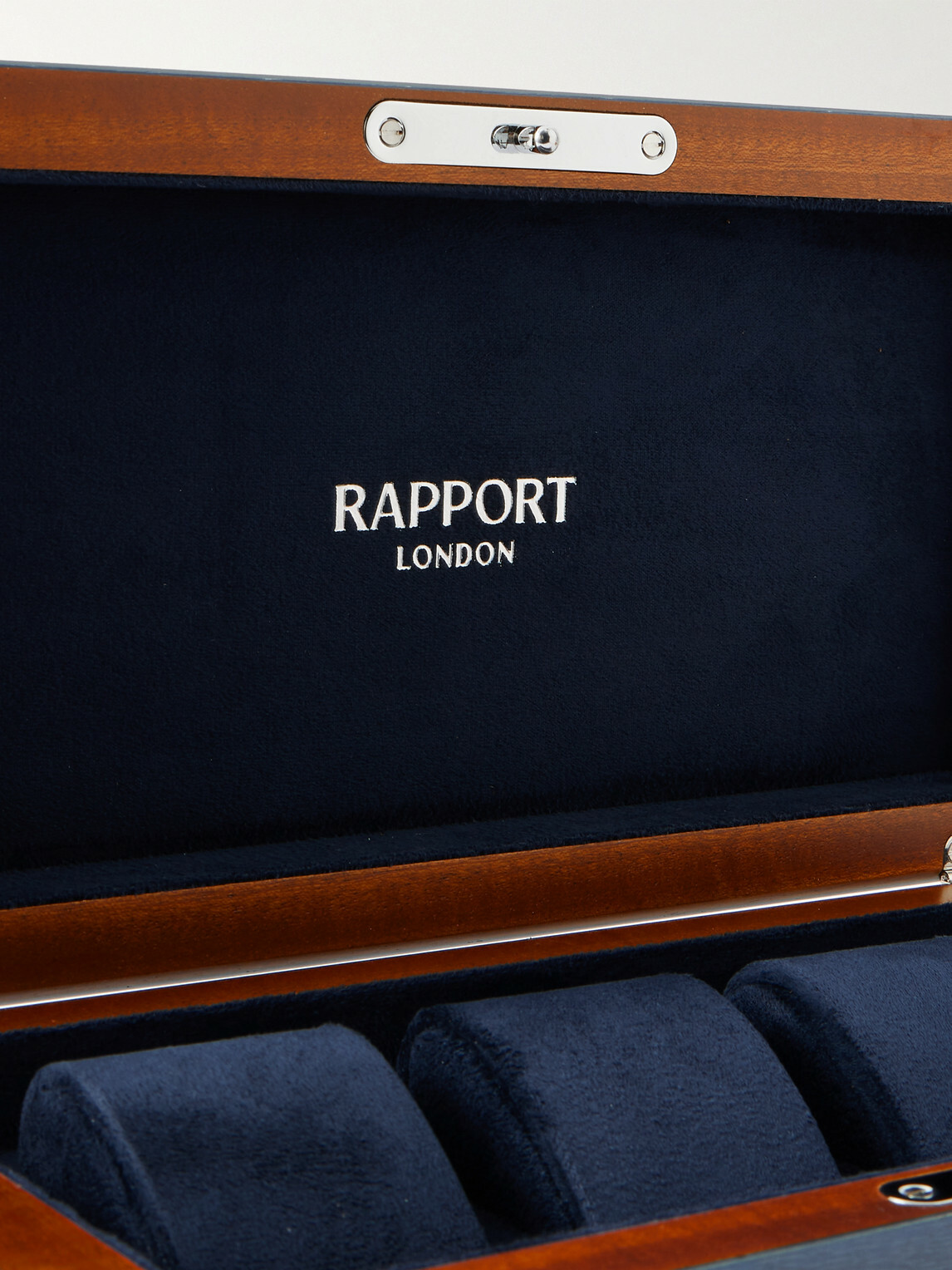 Rapport London - Heritage Lacquered Cedar 4-Piece Watch Box