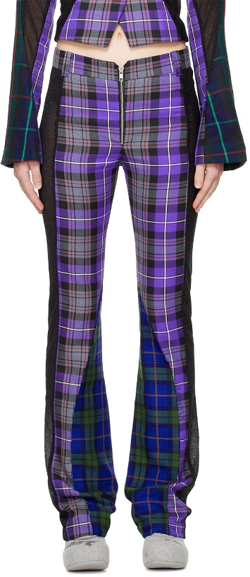 Photo: Rave Review Purple Lush Trousers
