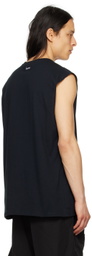Lownn Black Crewneck Tank Top
