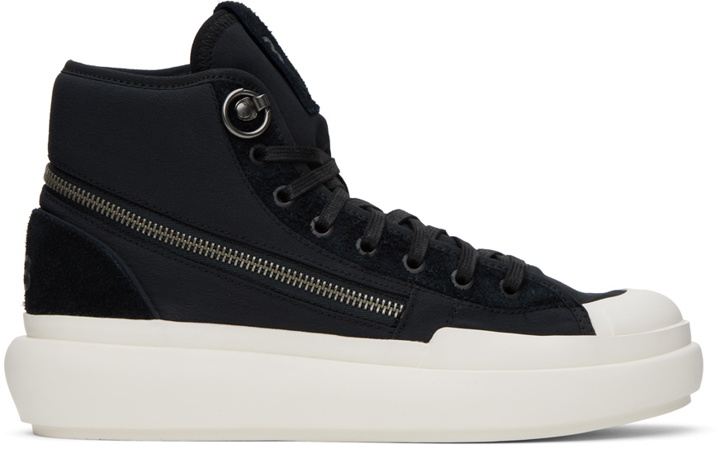 Photo: Y-3 Black Ajatu Court Sneakers