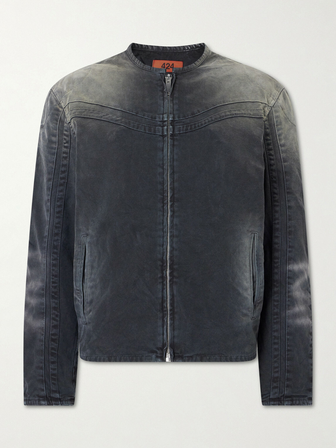 424 - Tokyo Cotton-Canvas Jacket - Black
