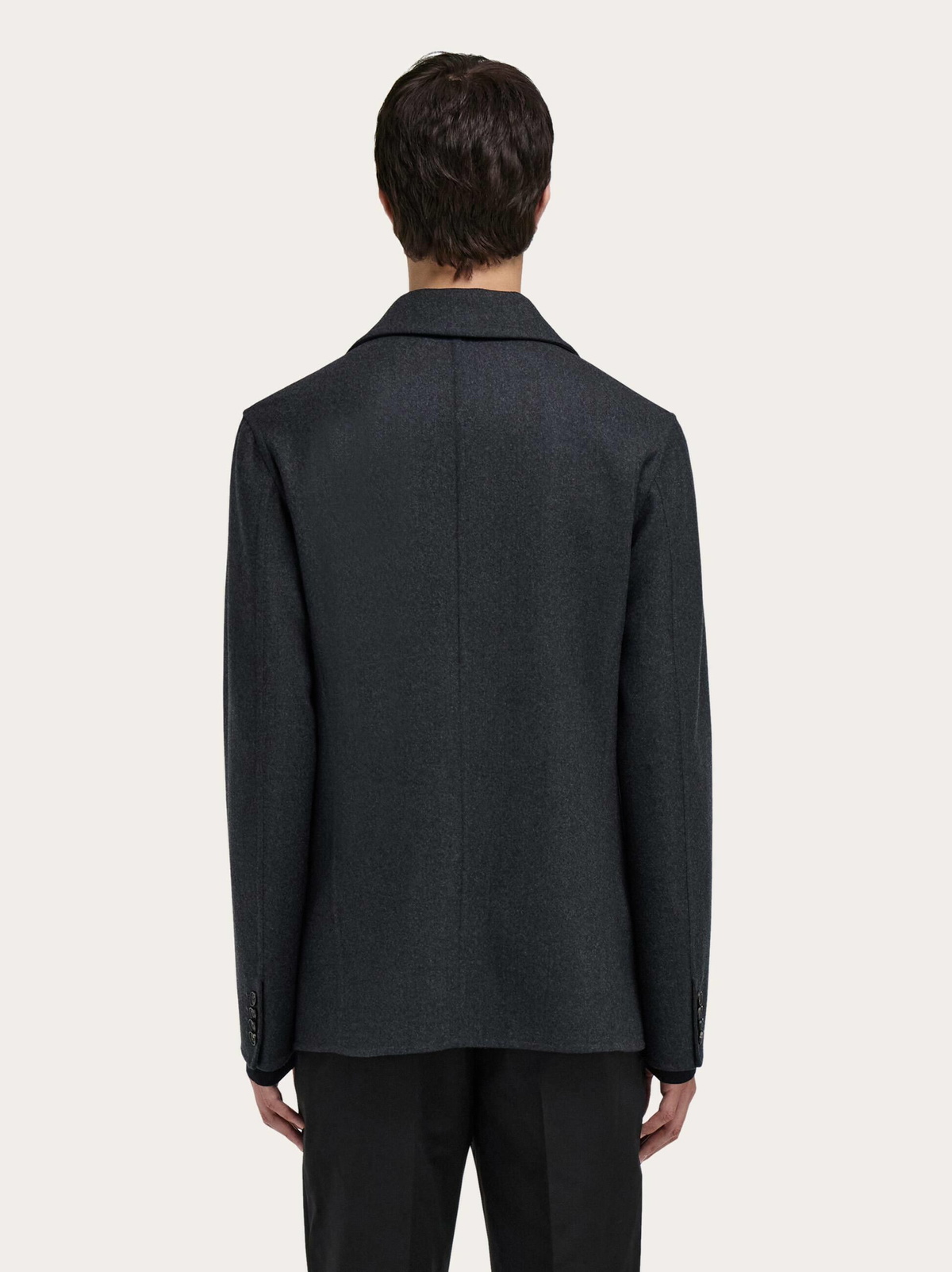 Ferragamo Mens Single breasted blazer in Grey
