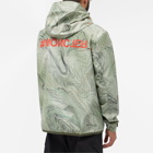 Moncler Grenoble Men's Granged Nylon Jacket in Black