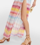 Missoni Mare Zig-zag halterneck maxi dress