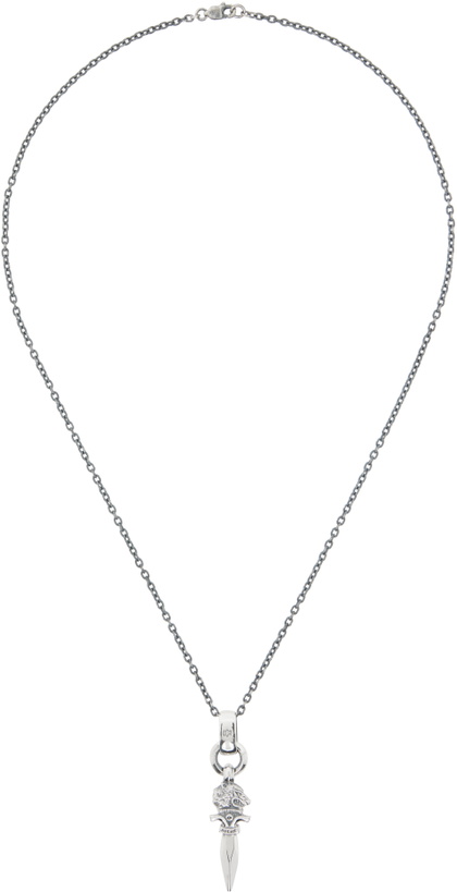 Photo: YOHJI YAMAMOTO Wolf Dagger Pendant Necklace