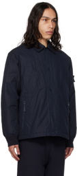 Stone Island Navy Ghost Down Jacket