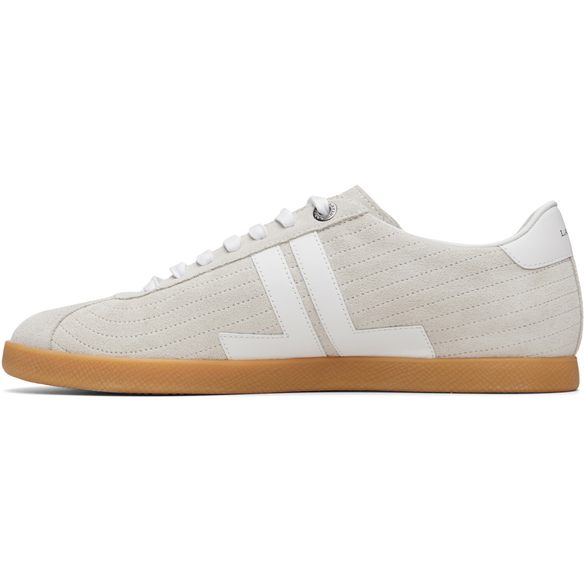 Lanvin Off-White Glen 2.0 Leather Sneakers