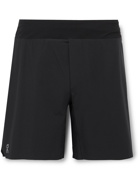 ON - Stretch-Shell and Mesh Shorts - Black