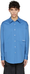 Wooyoungmi Blue Cotton Shirt