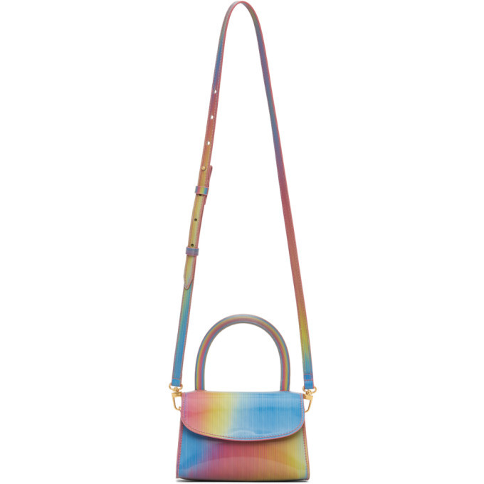 BY FAR Multicolor Rainbow Mini Bag