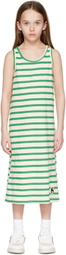Mini Rodini Kids Green Panther Patch Dress