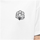 Blue Flowers Men's Pollinator T-Shirt in White
