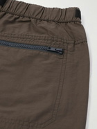 thisisneverthat - Hiking Straight-Leg Belted Cotton-Blend Shorts - Brown