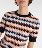 Missoni Zig Zag wool top