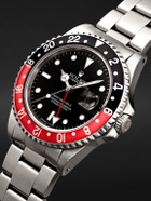 Stephanie Windsor - Rolex Vintage 1996 Coke GMT Master II Automatic 40mm Stainless Steel Watch, ref. 16710 (Fits up to 7'' wrist)