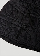 Quilted Storm Cap Balaclava in Black