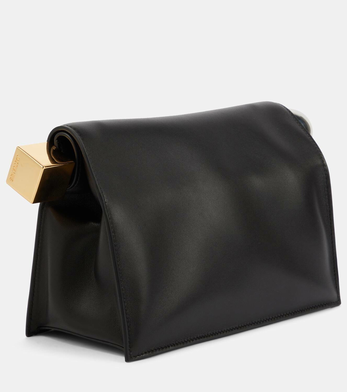 Jacquemus La Pochette Rond Carré leather clutch Jacquemus