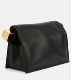 Jacquemus La Pochette Rond Carré leather clutch