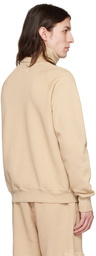 Les Tien Beige Raglan Turtleneck