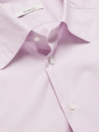 Husbands - Supima Cotton-Poplin Shirt - Purple