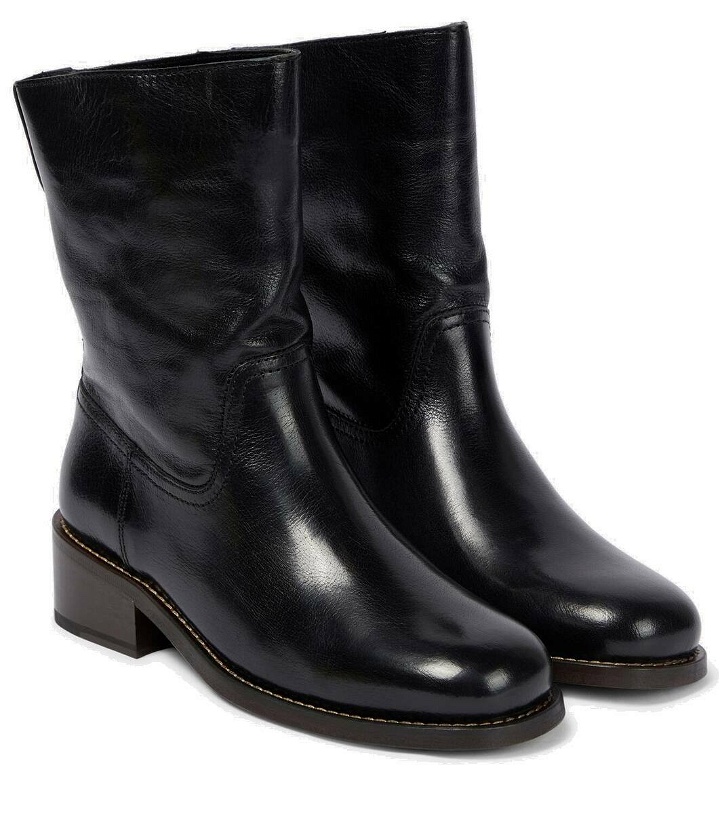 Photo: Lemaire Leather ankle boots