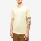 Acne Studios Men's Nash X Face T-Shirt in Sand/Green