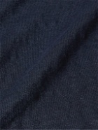 Massimo Alba - Filicudi Slim-Fit Linen-Jersey Polo Shirt - Blue