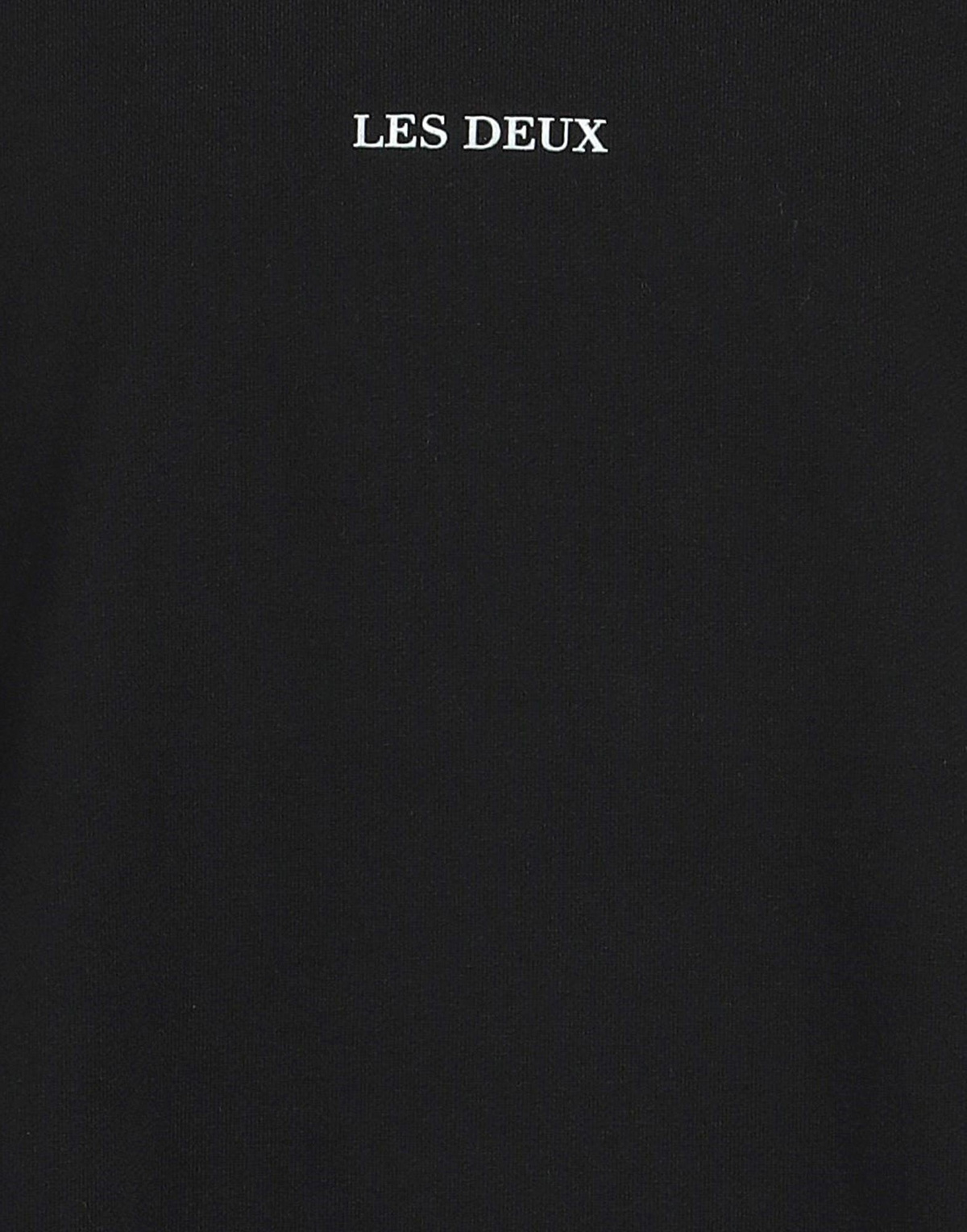 Les Deux Mens Sweatshirt in Black