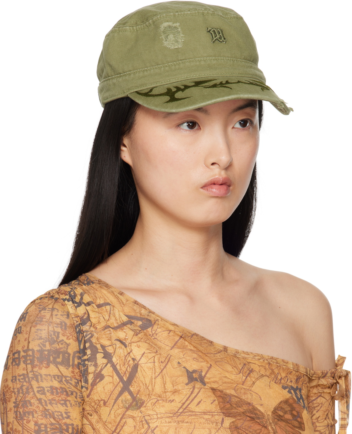 MISBHV Khaki Military Cap