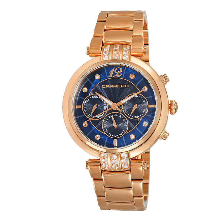 Torino Carrero Adelina Quartz Blue Dial Ladies Watch CL1R03BU