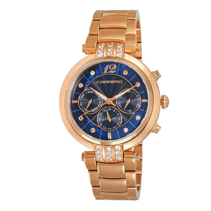 Photo: Torino Carrero Adelina Quartz Blue Dial Ladies Watch CL1R03BU
