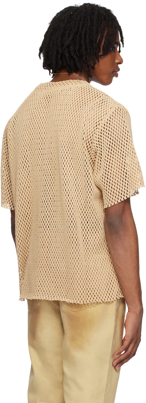 Séfr Beige Franco T-Shirt