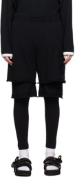 UNDERCOVER Black Layered Pants