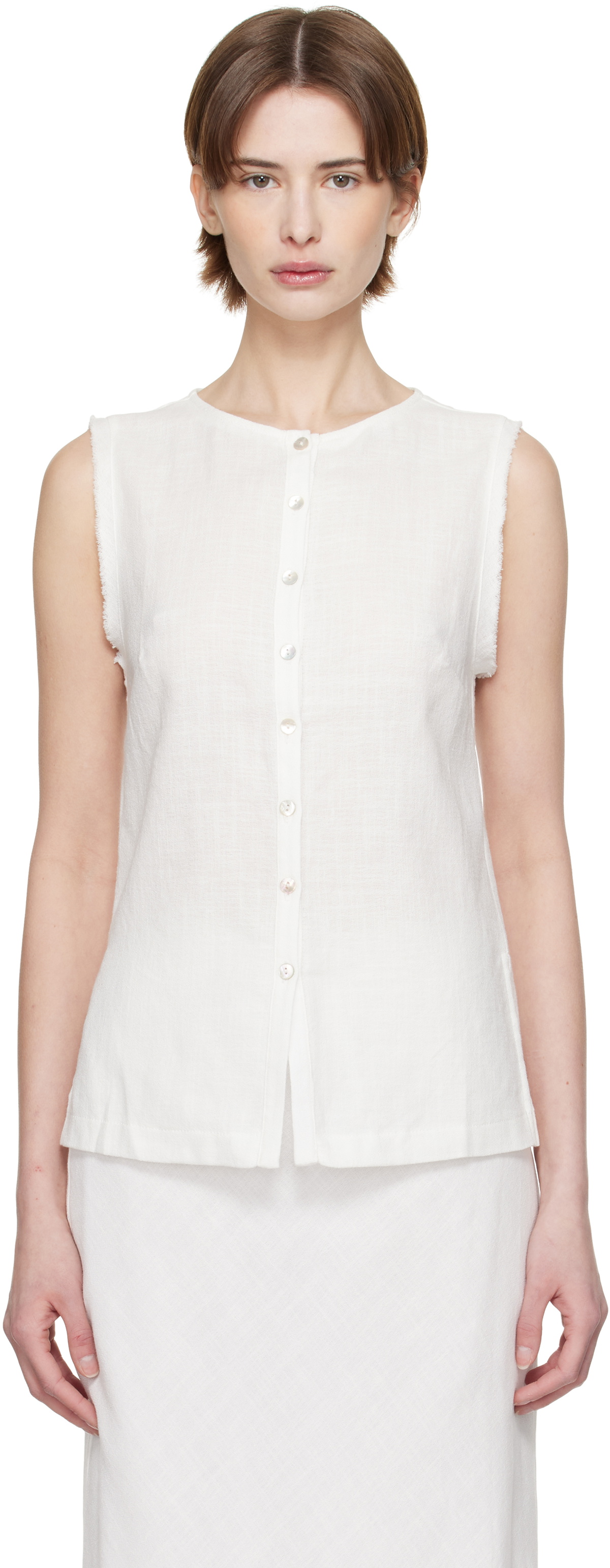BEC + BRIDGE White Kiko Tank Top