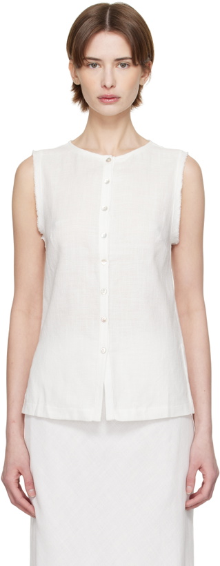 Photo: BEC + BRIDGE White Kiko Tank Top