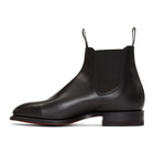 R.M. Williams Black Craftsman Chelsea Boots