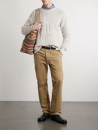 RRL - Straight-Leg Cotton-Twill Trousers - Neutrals