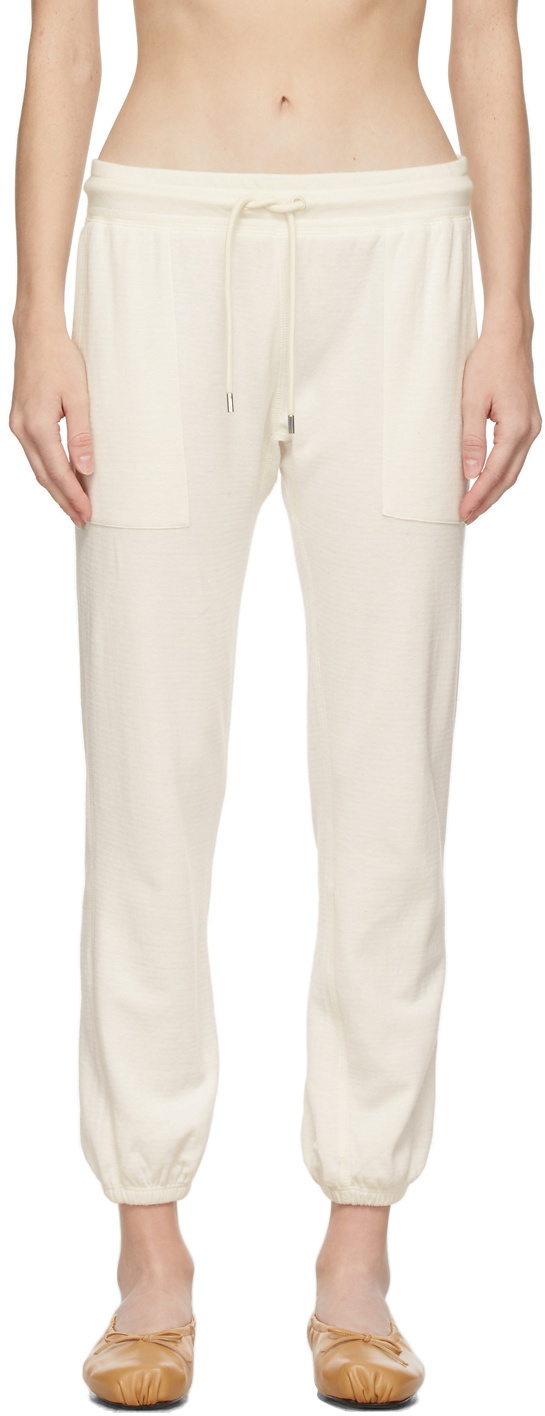 FRAME Lounge Pant in White