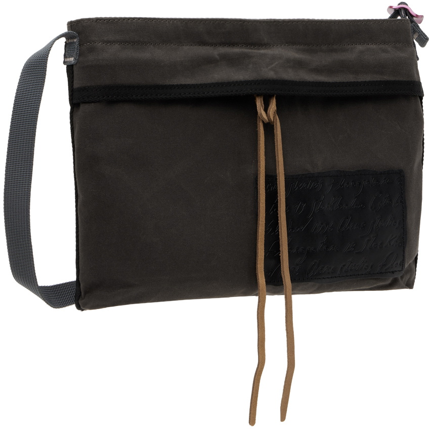 Acne Studios Gray Mini Messenger Bag
