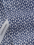 FERRAGAMO - Printed Silk-Twill Tie