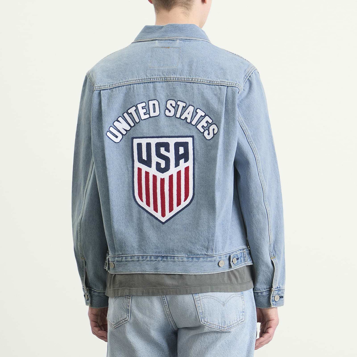 Levi's Men's USA Type II Jacket in Blue