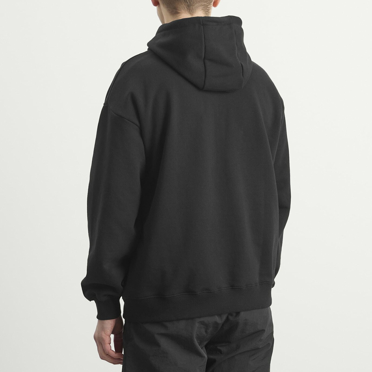 Snow Peak Men's NSD Square Logo Hoodie in Black