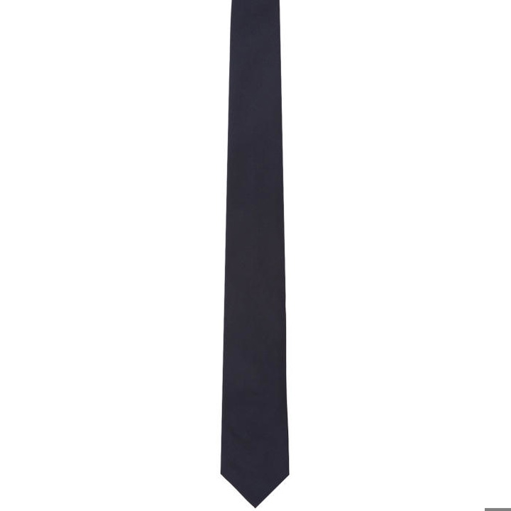 Photo: Prada Navy Micro-Faille Tie
